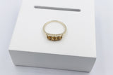 9ct Gold Citrine & Diamond ring SYR7987C
