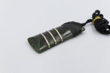 9ct Gold set New Zealand Greenstone Toki SJ08