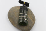 9ct Gold set New Zealand Greenstone Toki SJ08