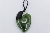 New Zealand Greenstone Fish Hook Bound WG443045