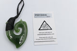 New Zealand Greenstone Fish Hook Bound WG443045
