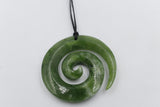 New Zealand Greenstone Koru 45mm