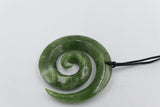 New Zealand Greenstone Koru 45mm