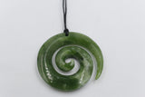New Zealand Greenstone Koru 45mm