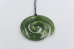 New Zealand Greenstone Koru 45mm