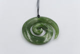 New Zealand Greenstone Koru 45mm