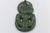 New Zealand Greenstone Hei Tiki GC010A