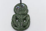 New Zealand Greenstone Hei Tiki GC010A