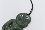 New Zealand Greenstone Hei Tiki GC010A