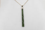 9ct Gold Set New Zealand Greenstone  SJ109