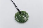 New Zealand Greenstone closed Koru