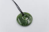 New Zealand Greenstone closed Koru