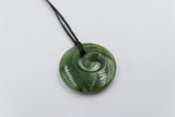 New Zealand Greenstone closed Koru