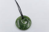 New Zealand Greenstone closed Koru