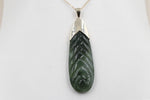 9ct Gold set New Zealand Greenstone Toki SJ15