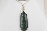 9ct Gold set New Zealand Greenstone Toki SJ15