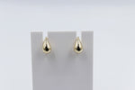 9ct Gold Tear Drop Stud Earrings