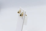 9ct Gold Tear Drop Stud Earrings