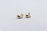 9ct Gold Tear Drop Stud Earrings