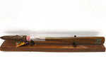 New Zealand Native Wood 21st Taiaha with base