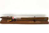 New Zealand Native Wood 21st Taiaha with base