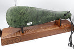 New Zealand Greenstone Mere 350 mm with Base - WGNZOMERE35