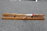 New Zealand Native Wood Taiaha with base - WM975