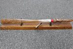 New Zealand Native Wood Taiaha with base - WM975