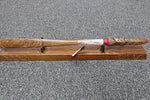 New Zealand Native Wood Taiaha with base - WM975