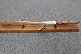 New Zealand Native Wood Taiaha with base - WM975