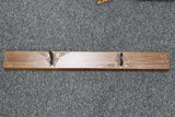 New Zealand Native Wood Taiaha with base - WM975