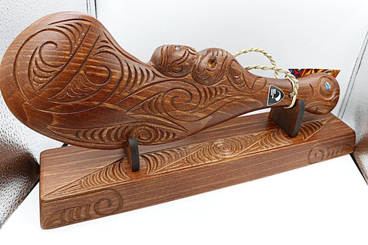 Wooden Wahaika With Base WM864/860