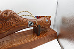 New zealand native wood Wahaika With Base