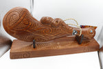 New zealand native wood Wahaika With Base