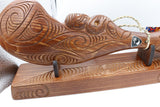 New zealand native wood Wahaika With Base