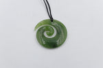 New Zealand Greenstone open Koru