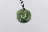 New Zealand Greenstone open Koru