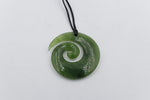 New Zealand Greenstone open Koru