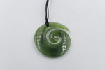 New Zealand Greenstone open Koru