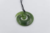 New Zealand Greenstone open Koru