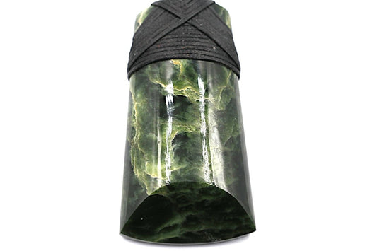 New Zealand Greenstone Polished Toki 95mm