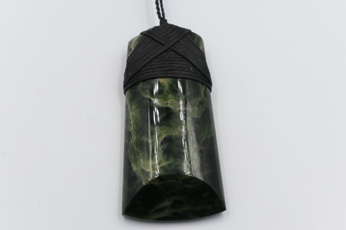 New Zealand Greenstone Polished Toki 95mm