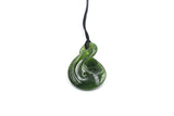 New Zealand Greenstone Twist Koru 203032