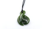 New Zealand Greenstone Twist Koru 205035
