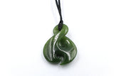 New Zealand Greenstone Twist Koru 205035