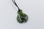 New Zealand Greenstone Twist Koru 205035