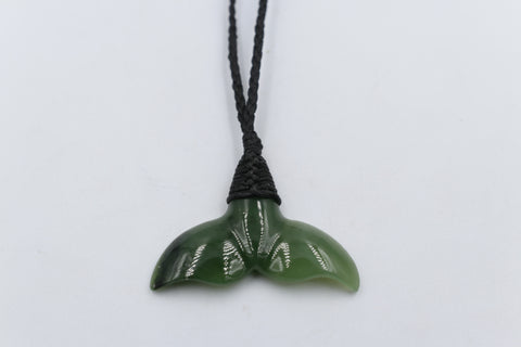 New Zealand Greenstone Whale Tail 720040