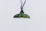 New Zealand Greenstone Whale Tail 720040