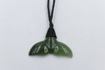 New Zealand Greenstone Whale Tail 720040