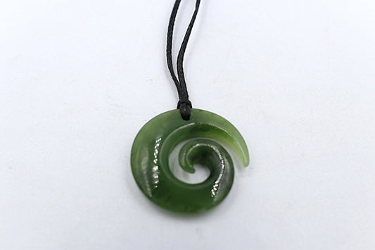 New Zealand Greenstone Koru 033025
